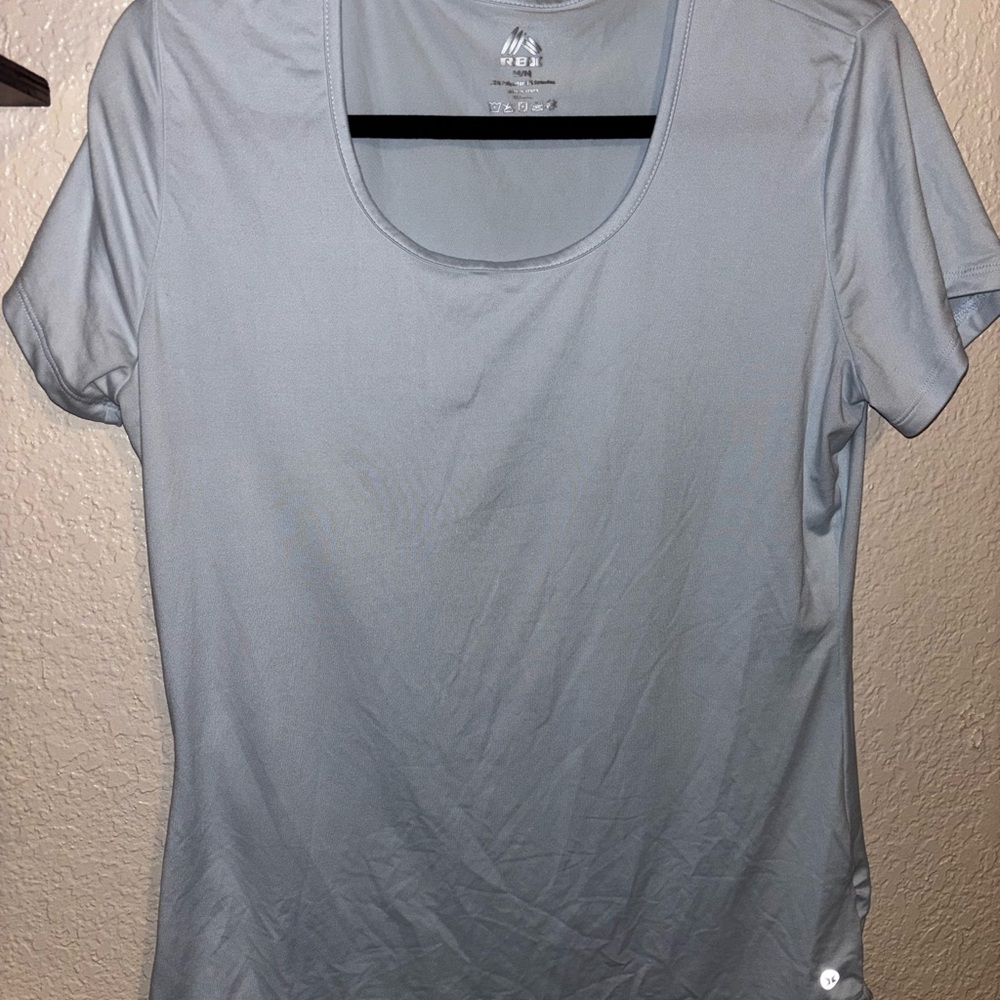 RBX Gray Fitted Short Sleeve T-Shirt
